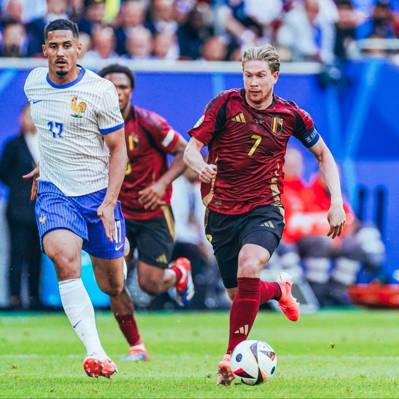 比利时队在比赛中遭遇了无情淘汰