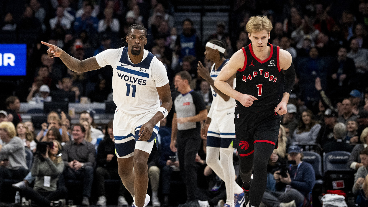 唐斯爆发+，森林狼大胜猛龙