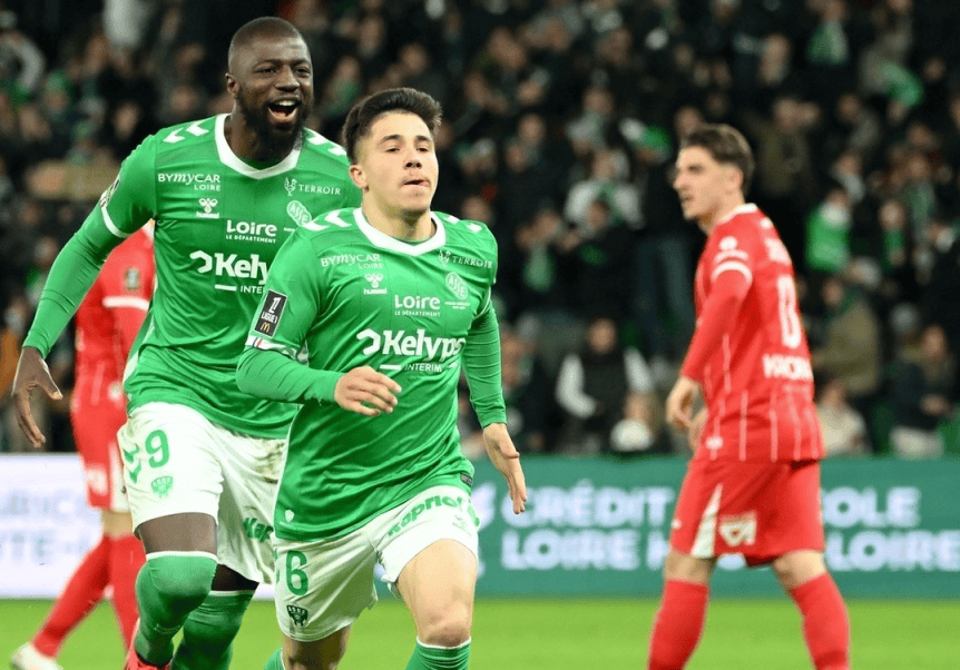 圣埃蒂安队在比赛中取得胜利，稳固排名的简单介绍