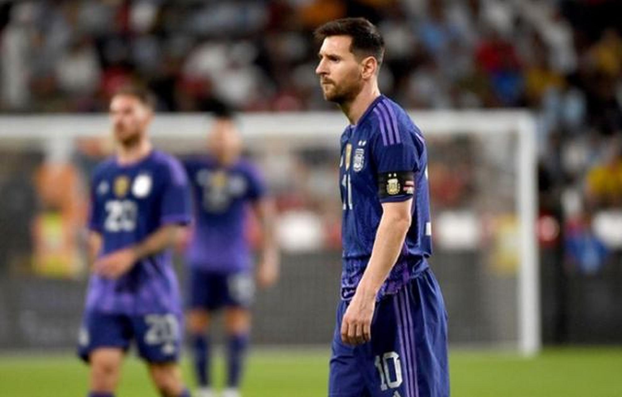 梅西缺阵阿根廷热身赛遭遇惨败