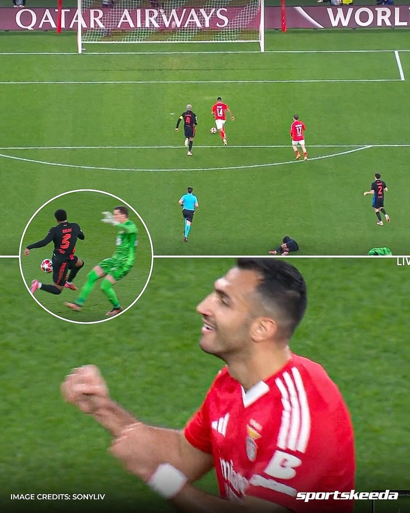 关于帕尔玛门将神勇扑救，帮助球队逆转取胜的信息