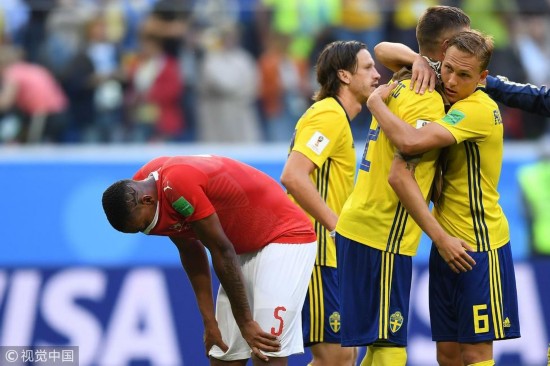 瑞士队负于对手，遗憾止步欧锦赛16强