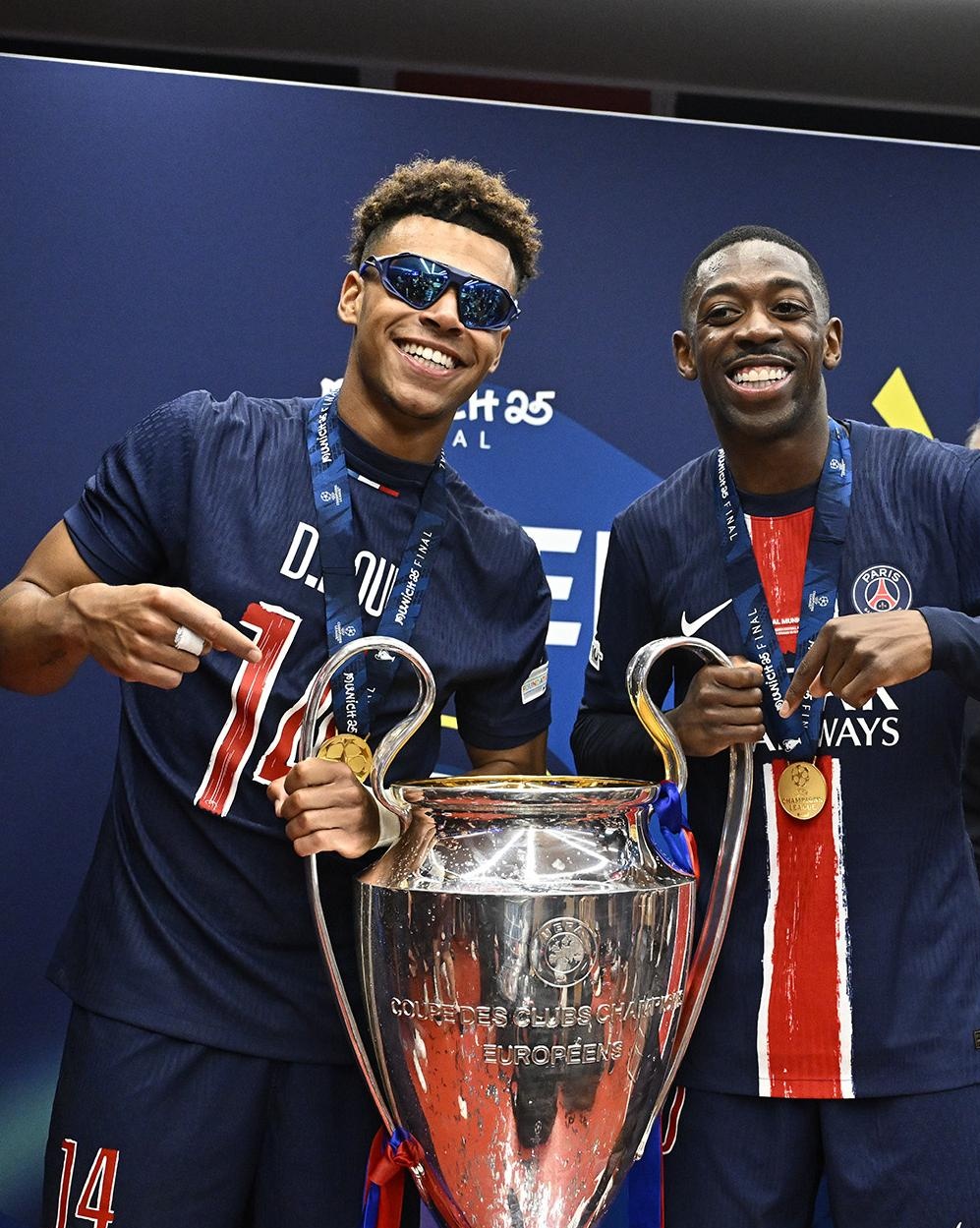 巴黎圣日耳曼球星入选年度最佳球员